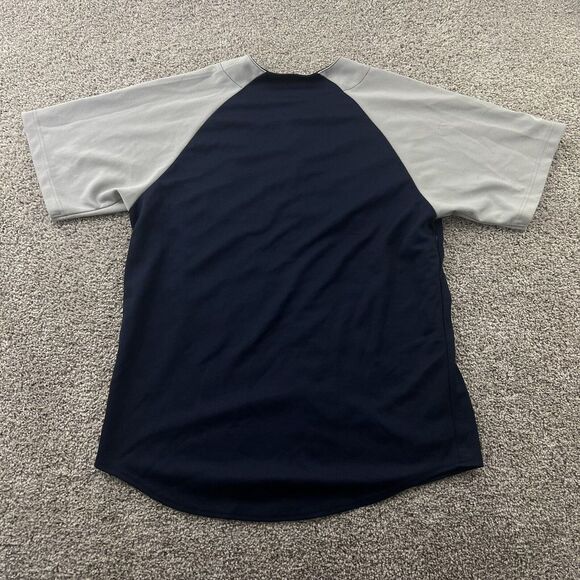 Vintage Seattle Mariners Majestic Jersey Mens Medium‎ Large Blue 90s Streetwear - Picture 9 of 11